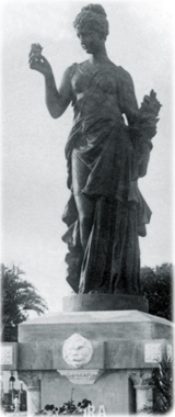 Escultura deusa