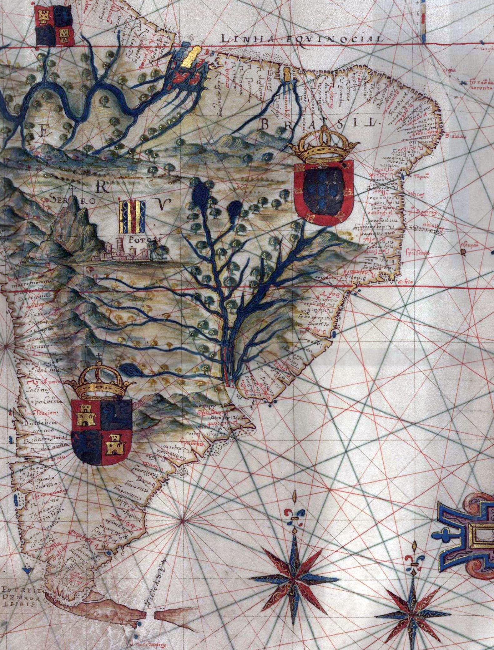 Brasil na Carta Náutica de João Teixeira Albernaz I (1620-1640)