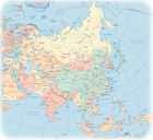 Mapa Politico Asia