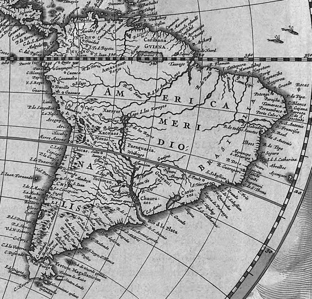 América do Sul Blaeu