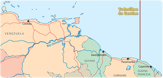 Costa America do Sul