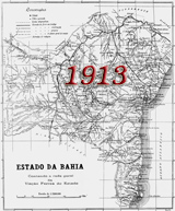 Mapa Bahia 1913