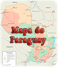 Mapa Paraguai