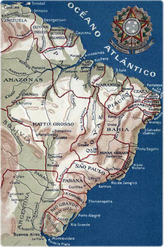 Mapa politico BR